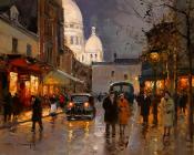 Place du Tertre, Sacre Coeur - 爱德华·科尔特斯